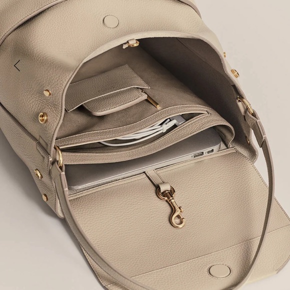 Cuyana Women's Leather Backpack 13-inch - Picture 2 of 9